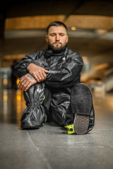 Impermeável para motociclista