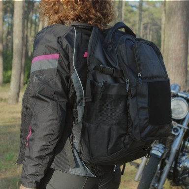 backpack for riding a motorcycle
