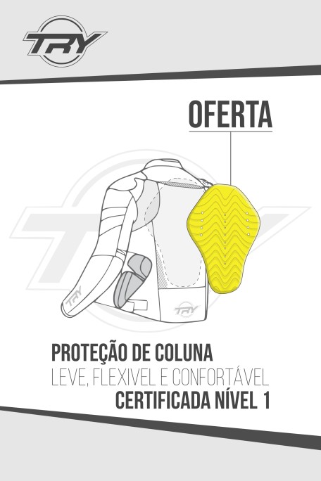 Blusão motard CESAR