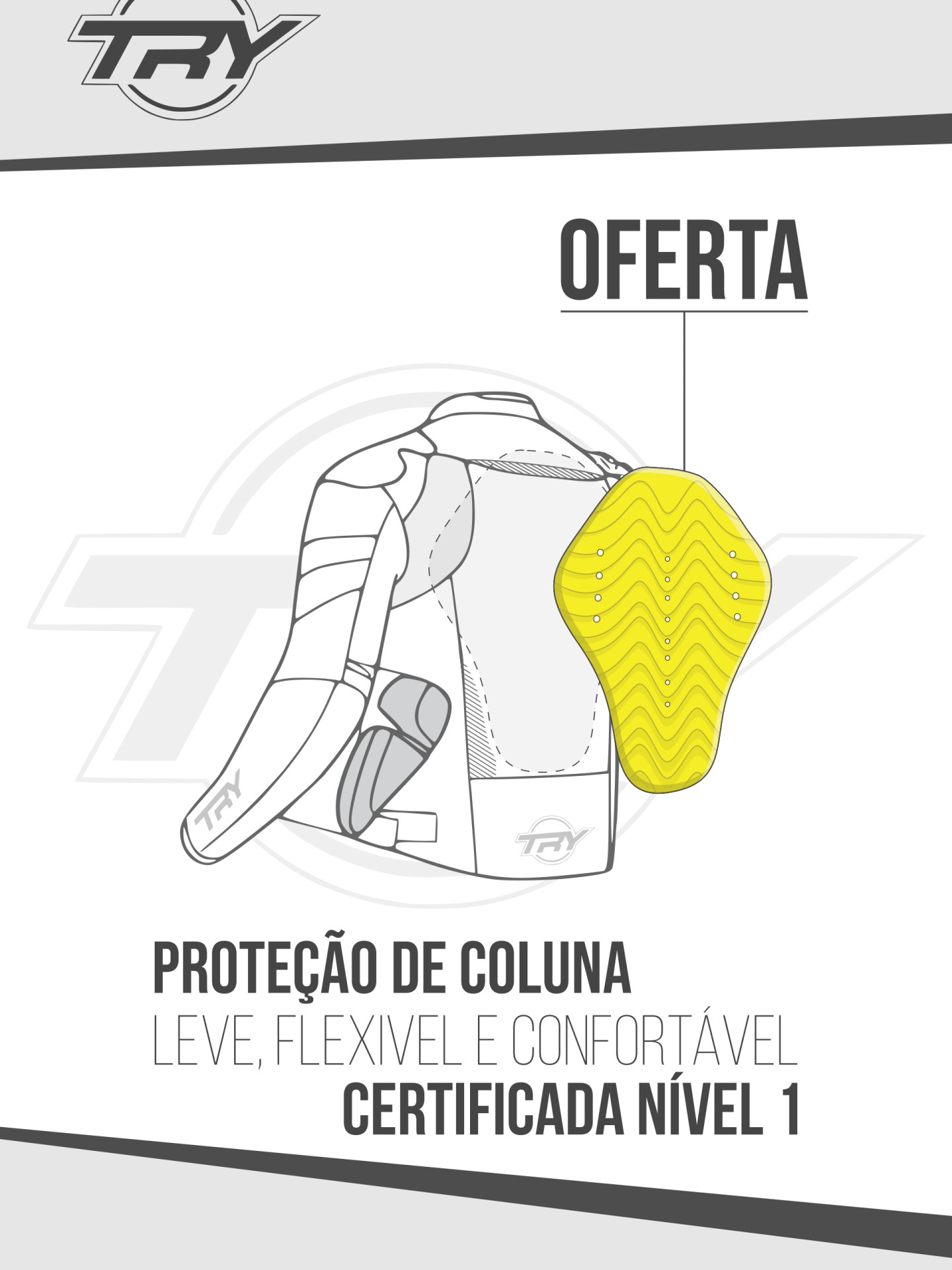 Blusão motard CESAR