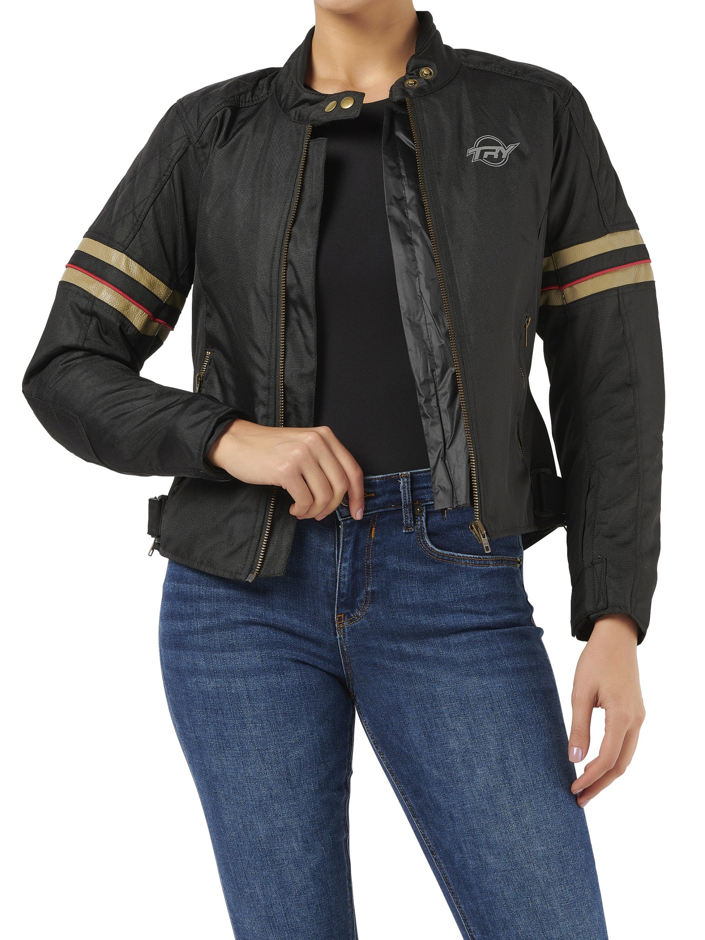 Blusão motard POMPEIA