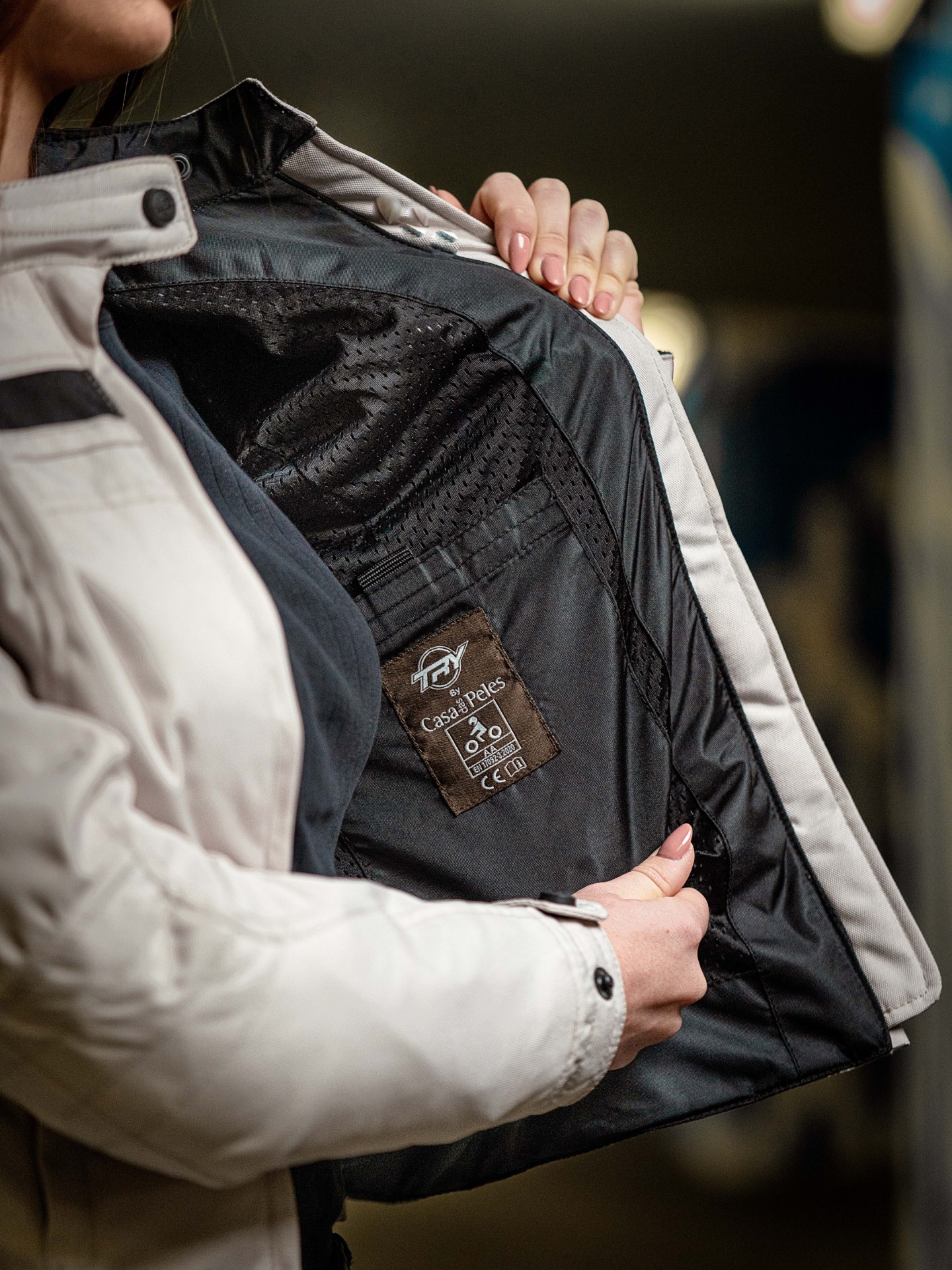 Blusão motard SILVES