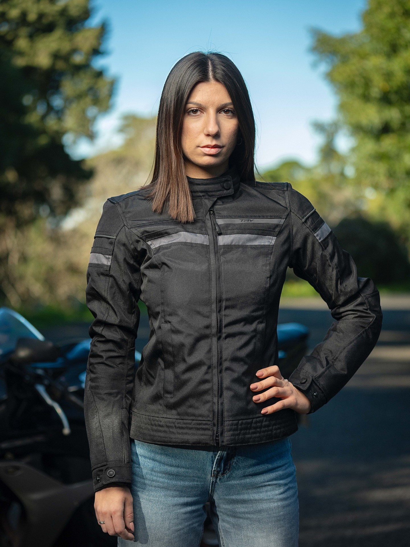 Blusão motard SILVES