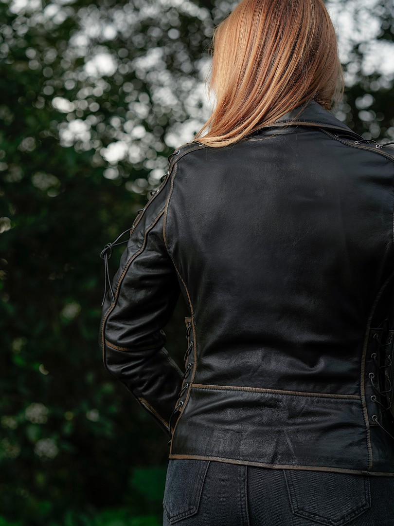 Bluso em pele Rider