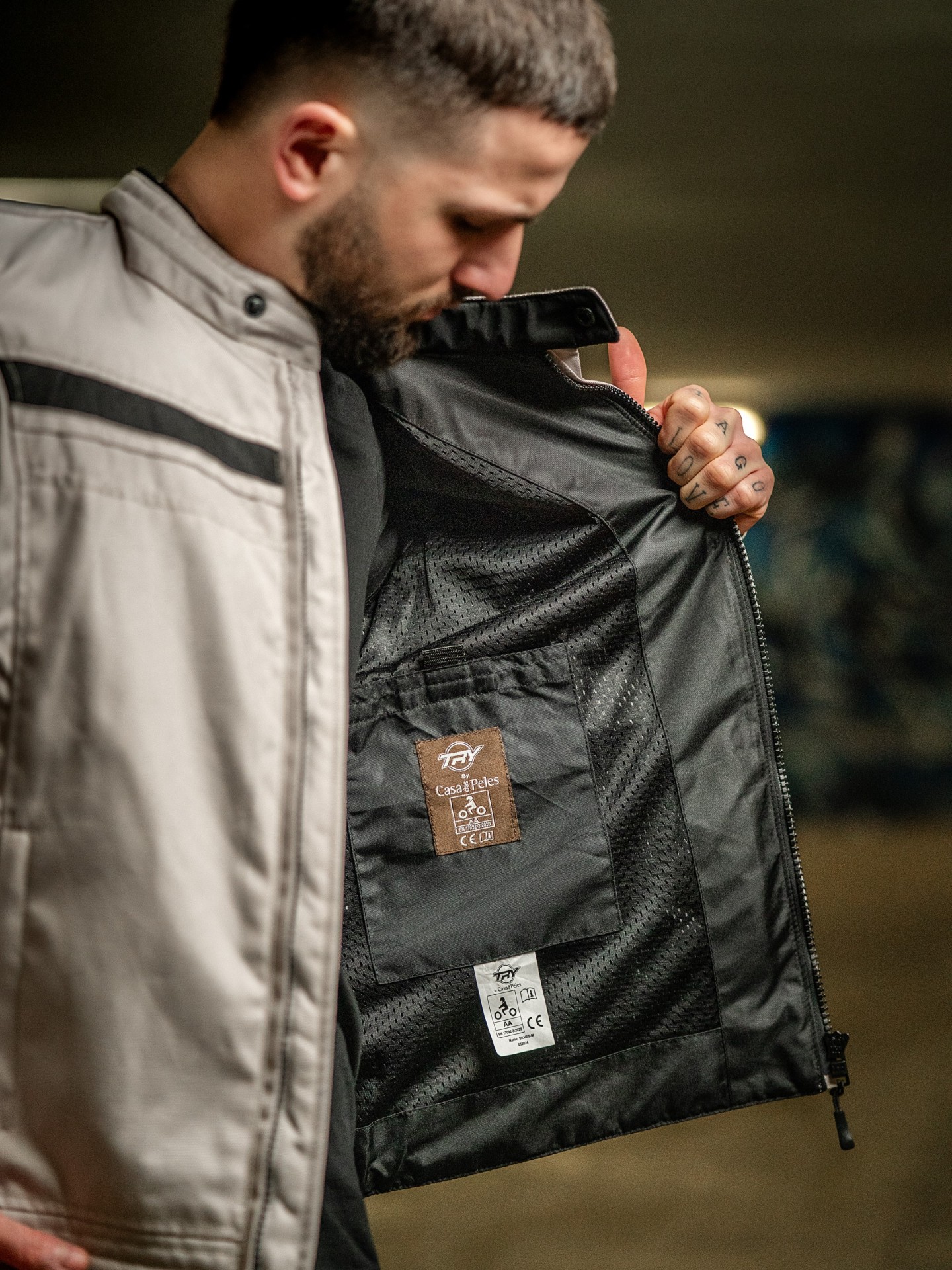 Blusão motard SILVES