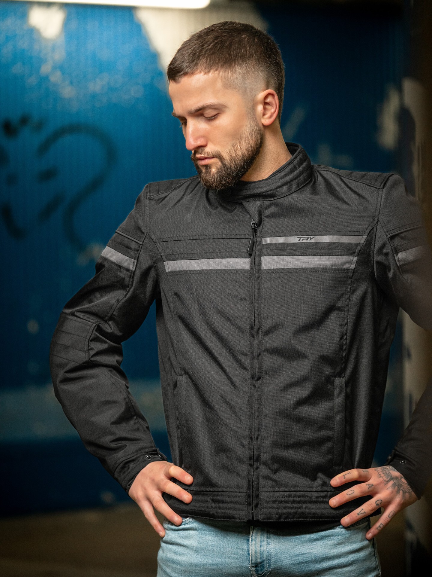 Blusão motard SILVES