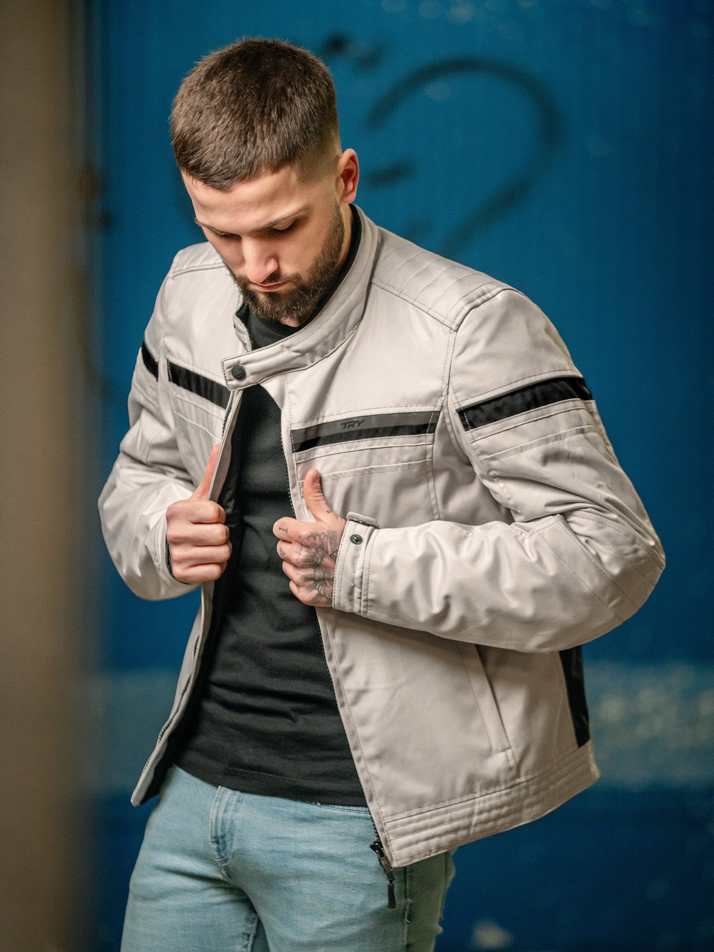 Blusão motard SILVES