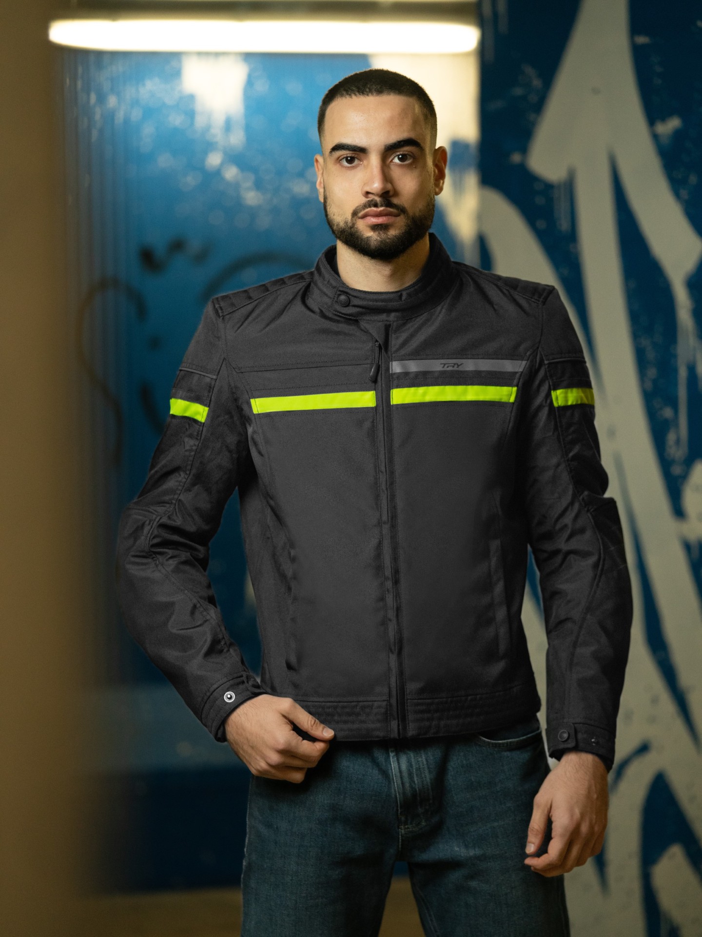 Blusão motard SILVES