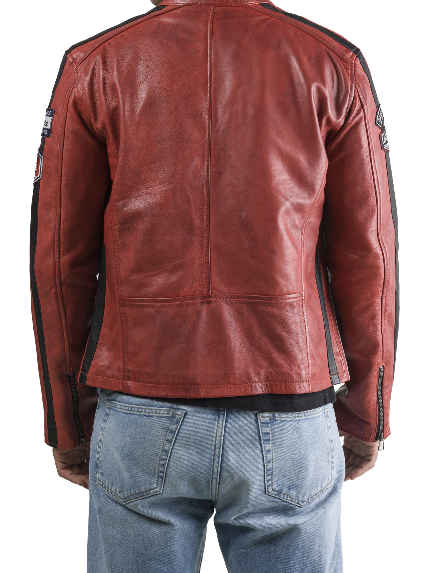 Blusão em pele Sport