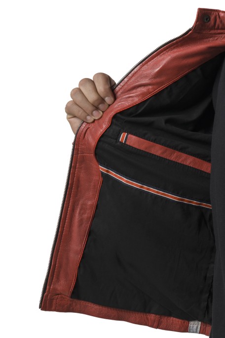 Blusão em pele Sport