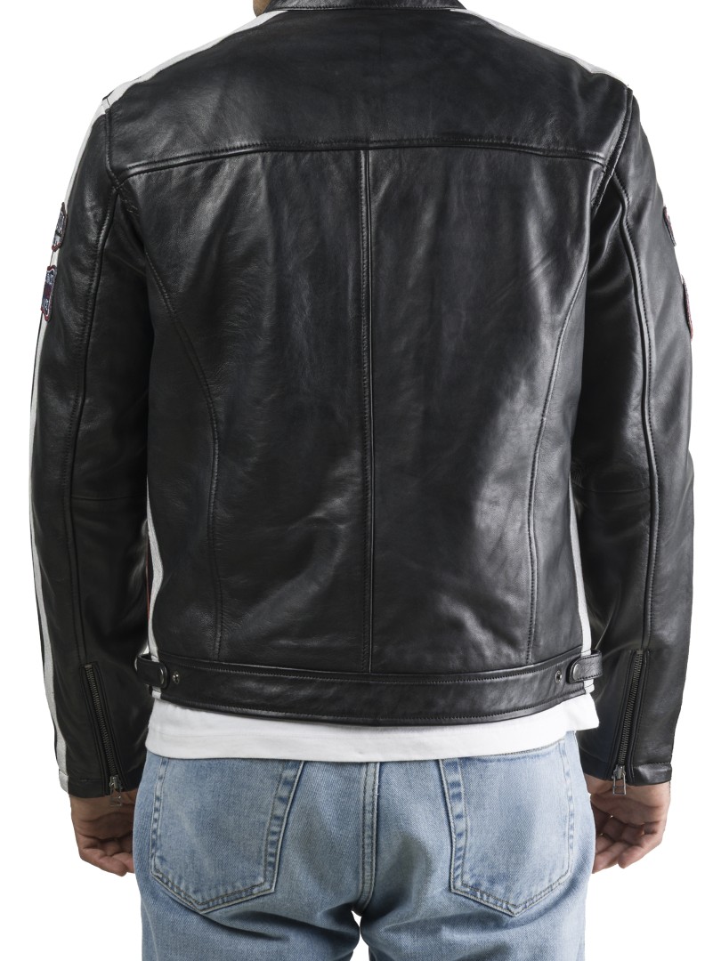 Bluso em pele Racing