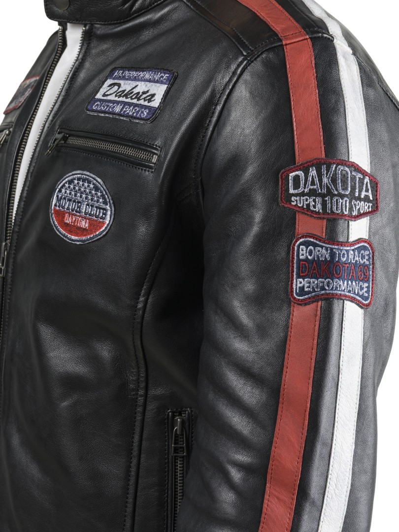 Bluso em pele Racing