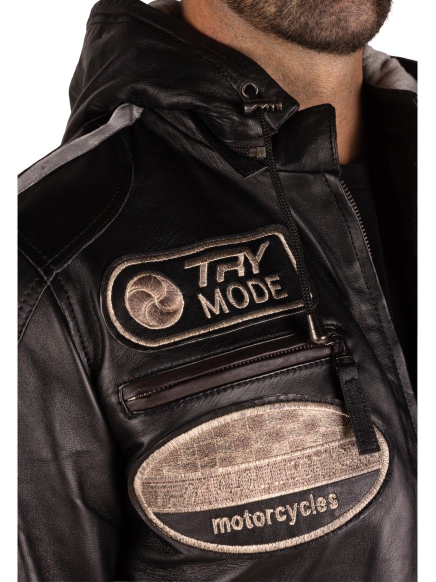 Bluso pele Racer Hood