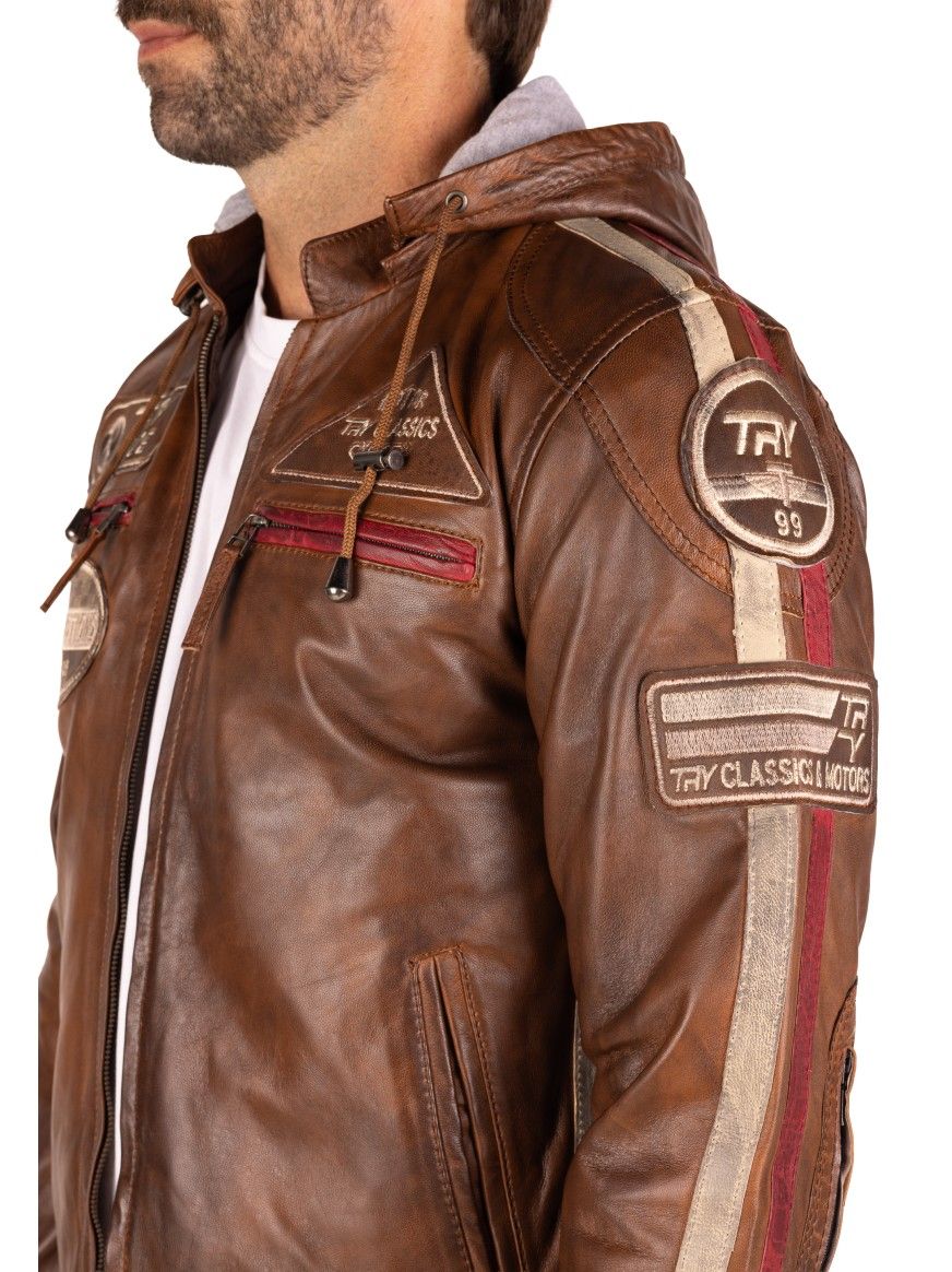 Bluso pele Racer Hood