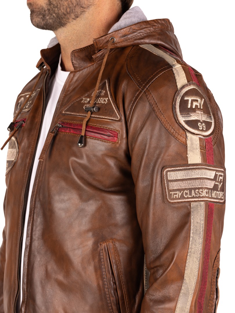 Bluso pele Racer Hood