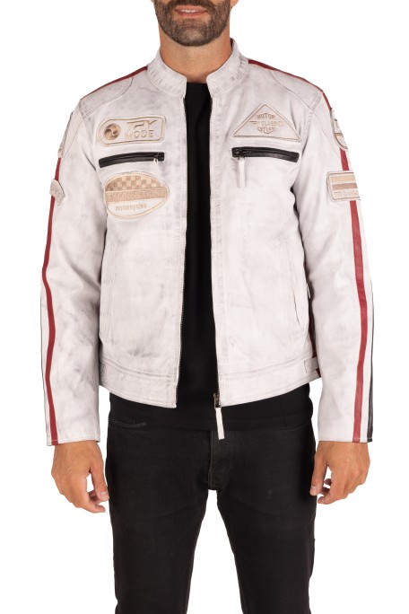 Blusão pele Racer Classic