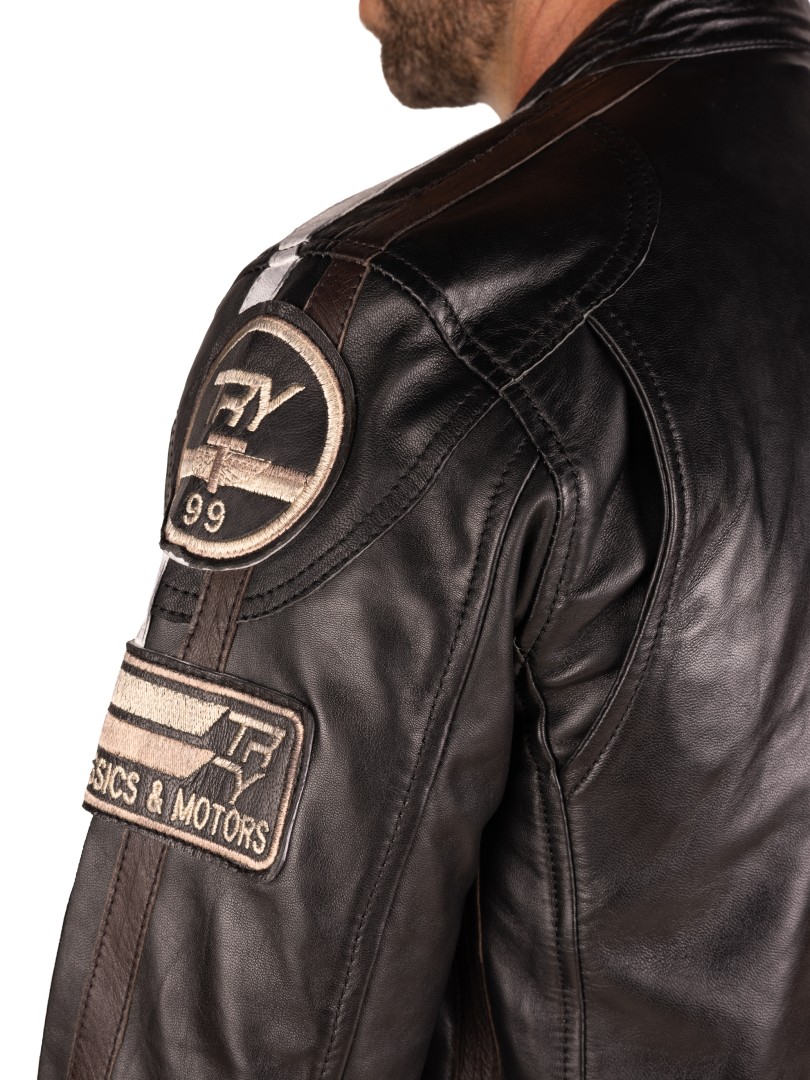 Blusão pele Racer Classic
