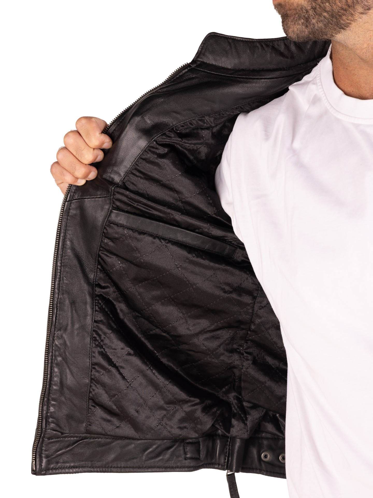 Blusão pele Racer Classic