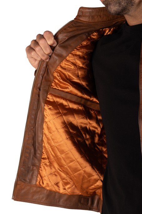 Blusão pele Racer Classic