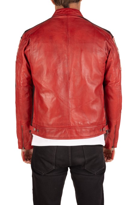 Blusão pele Racer Classic