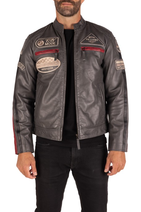 Blusão pele Racer Classic