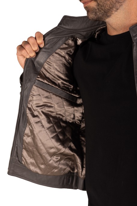 Blusão pele Racer Classic