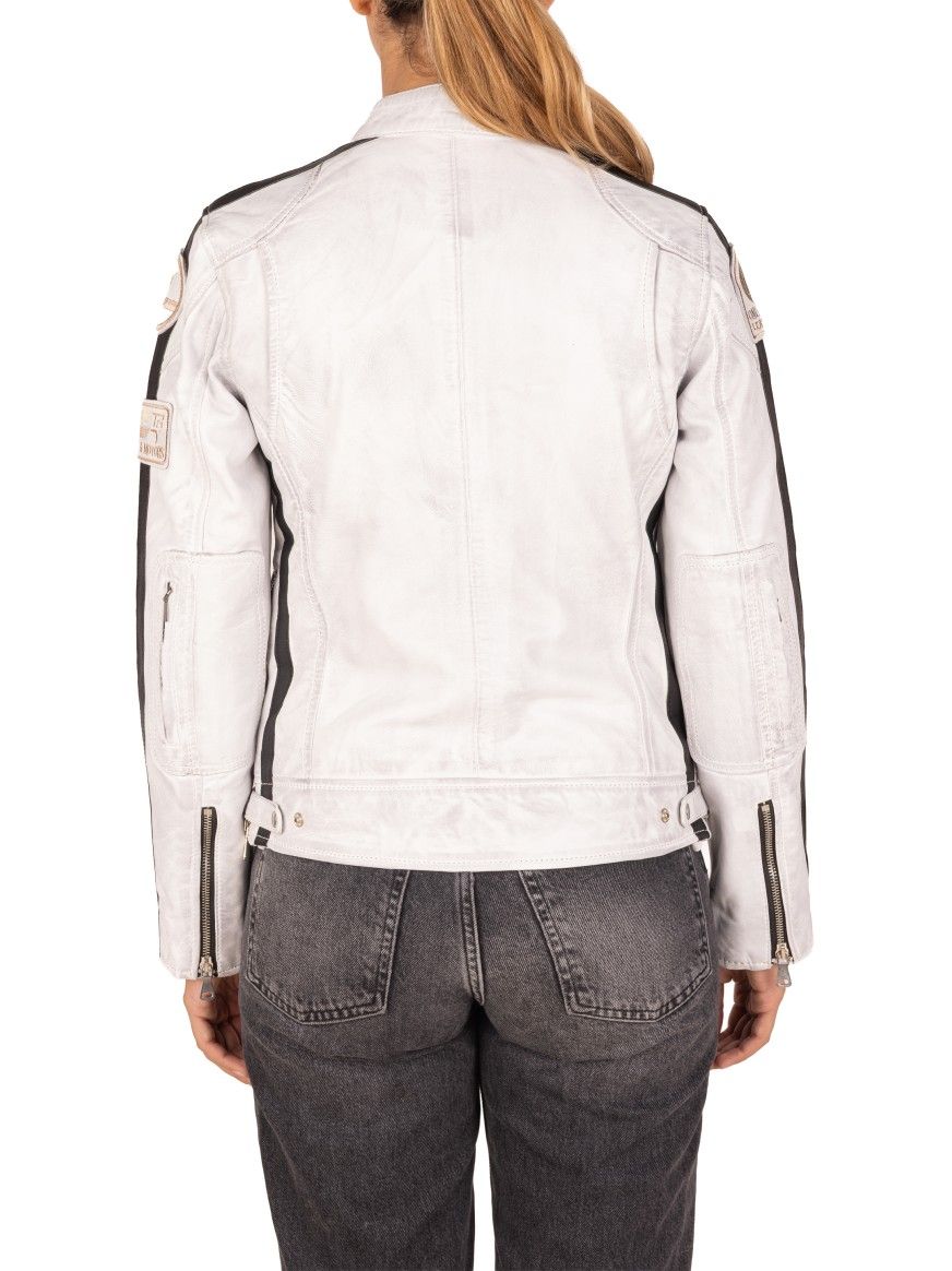 Bluso em pele Racer Lady