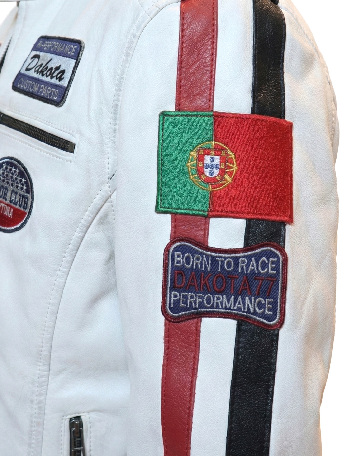 Blusão em pele Maverick
