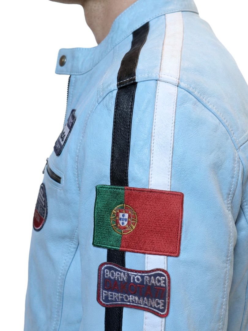 Blusão em pele Maverick